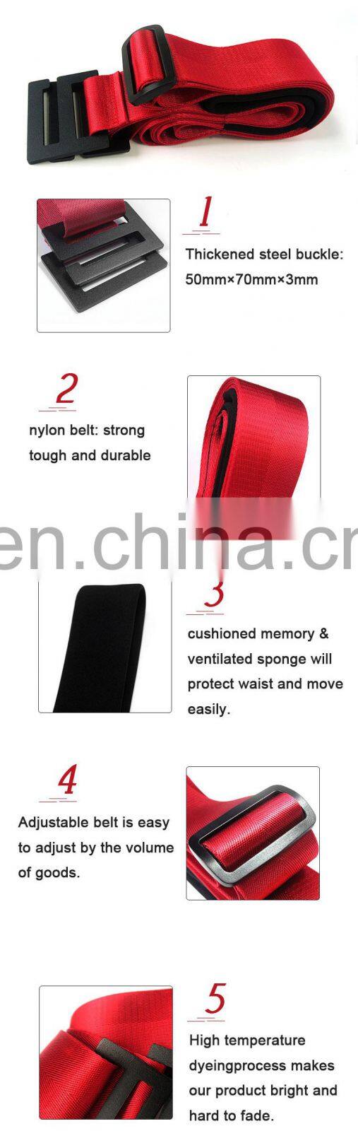 Durable Textile accessories the webbing moving strap for carrying bicycle