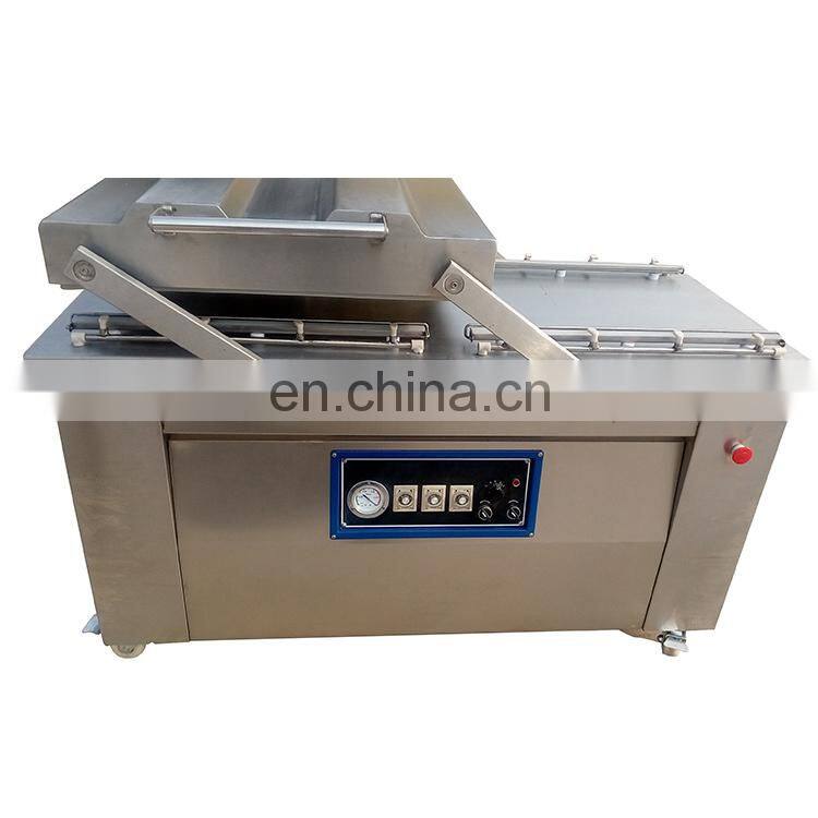 Double chamber vacuum packing machine DZ-400 for meat,beef,sea food,tofu,mushroom,peanut,rice,chicken