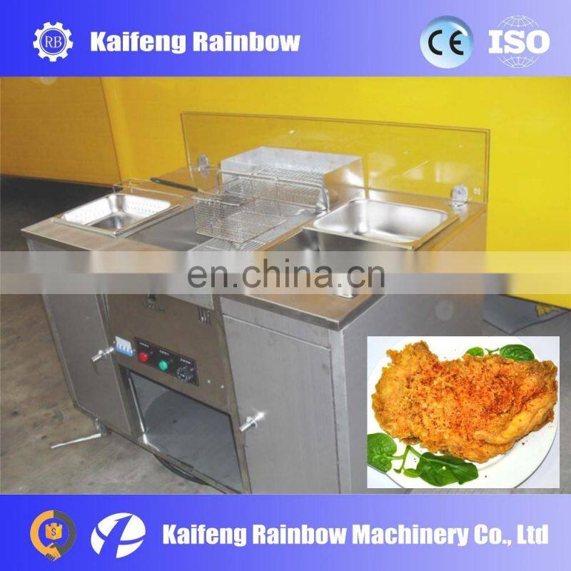 Industrial Made in China 2 tank potato chip frying machine chicken fryer for restaurant