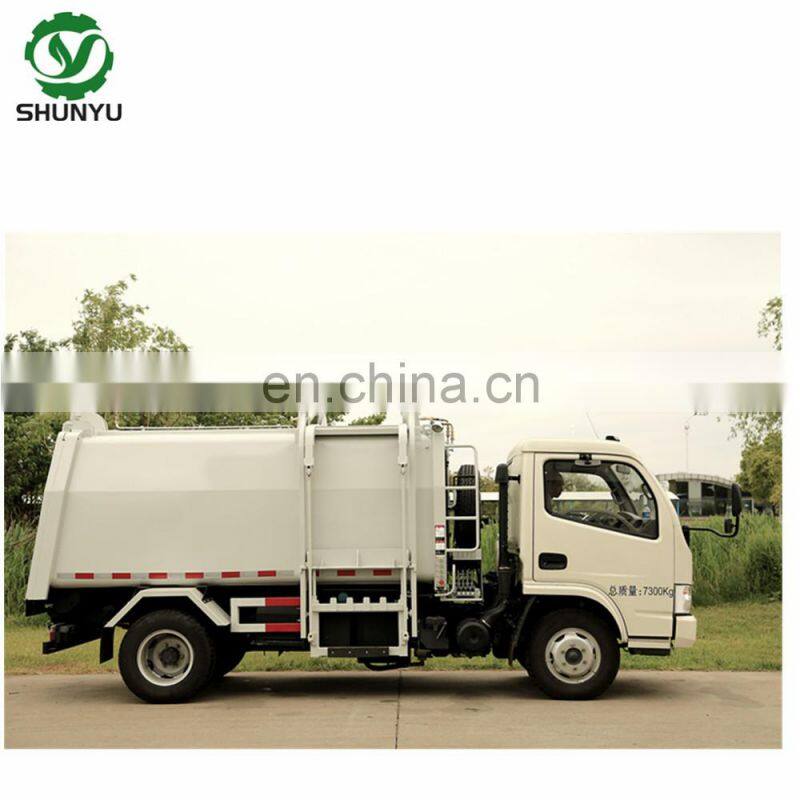side mounted compressed garbage truck price