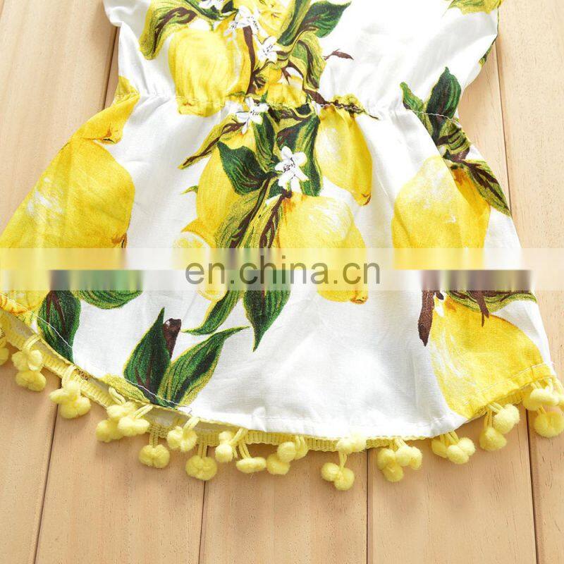 Newborn Baby Girl Floral Jumpsuit Infant Baby Wholesale Kids Romper