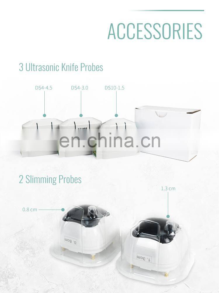 2 in 1 Anti-wrinkle portable Hifu Machine Wrinkle Removal / ultrasonic beauty machine for body