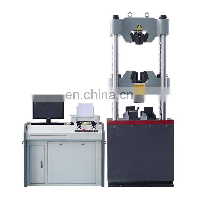 WEW-1000KN Golden brand servohydraulic universal compression testing machine with high precision