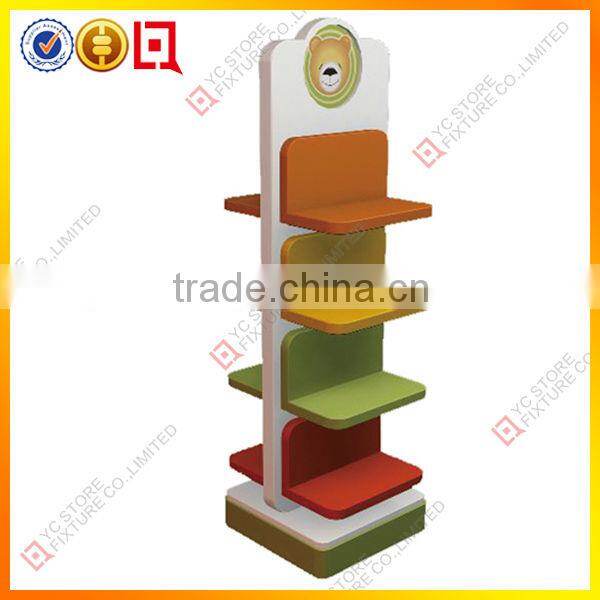 Double side used shoe store display racks