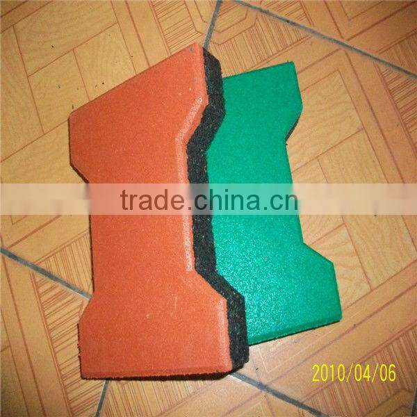 rubber road paving (EN-1177, SGS, IOS9001:2000 certificate)