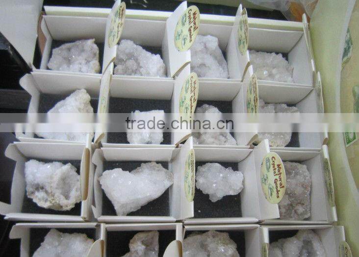 natural rough gemstone collection for children education