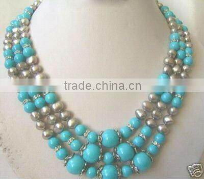 12MM loose Round Turquoise Stone jewellery Beads