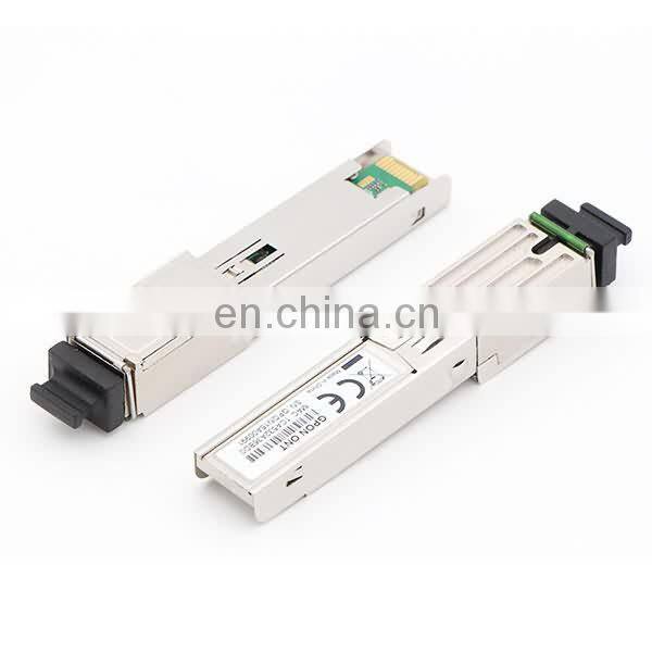 1.25G/2.5G GPON/EPON SFP Optical Module sticker 1310nm-Tx/1490nm-Rx 20km, WDM SC port, Class B+, with MAC inside