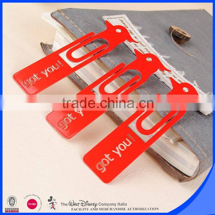 Souvenir bookmark custom size