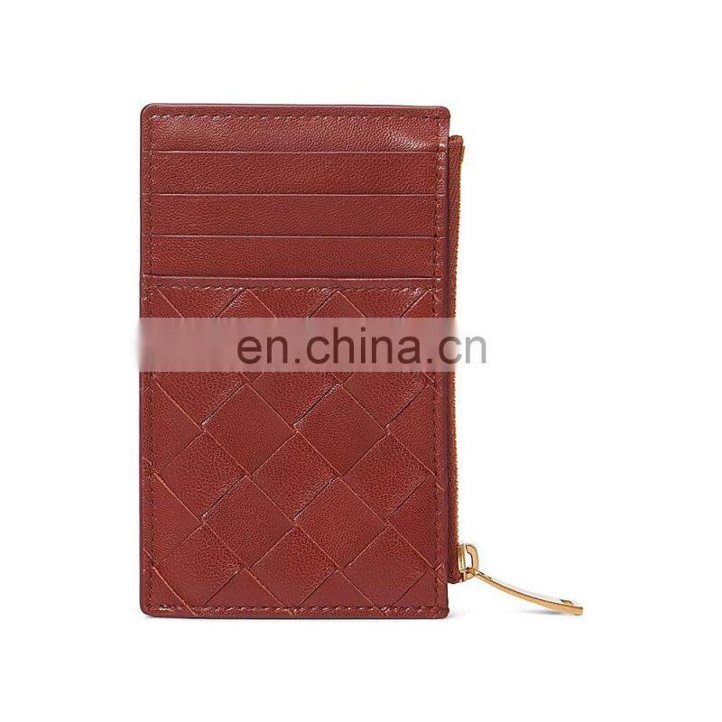 2020 zip wallet design purse rfid hot sale elegant style slim fashion wallet