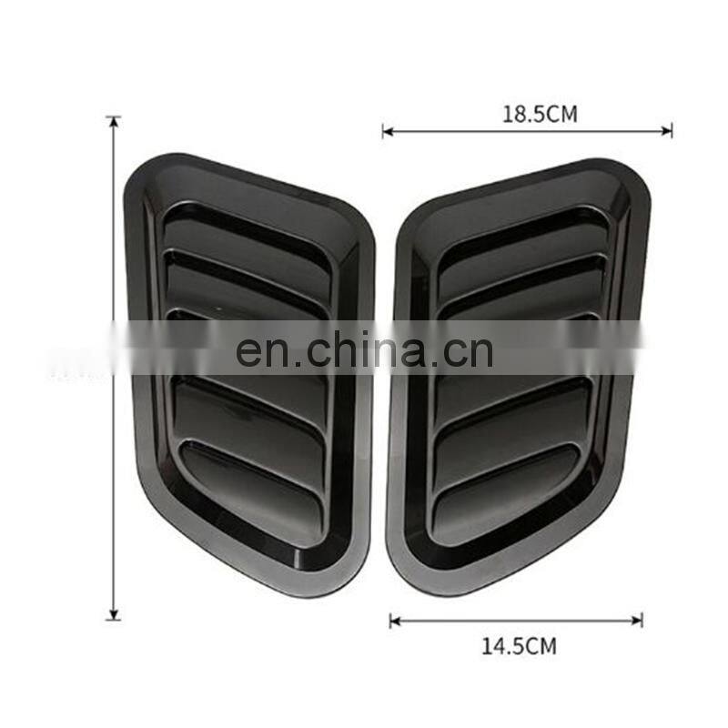 HongHang Car Accessories Universal Type Body Parts, Engine Hood Bonnet Air Outlet Leaf Board For All Cars