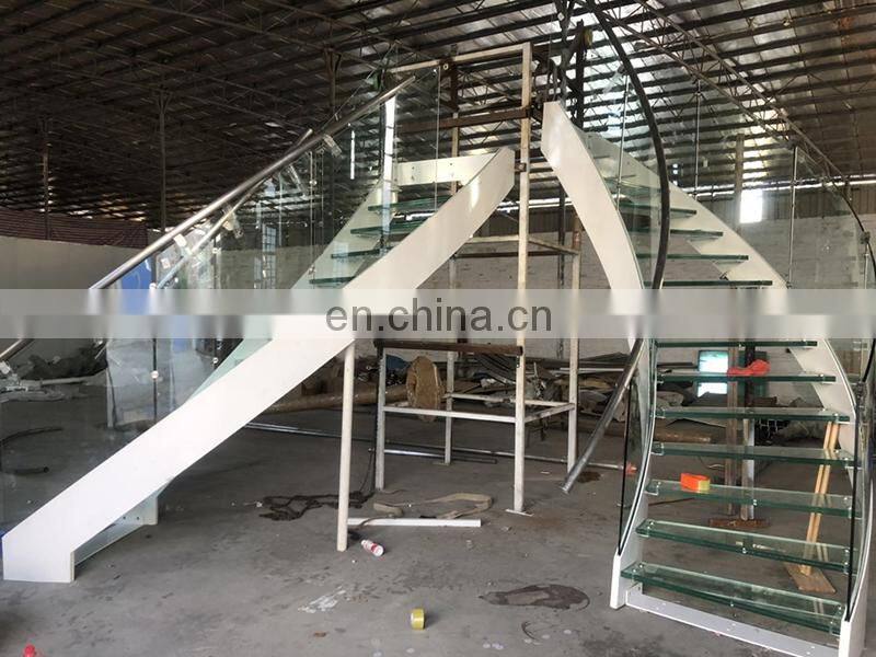 2020 Indoor Minimalist Double Stringer Home Stairs Staircase Design Ideas