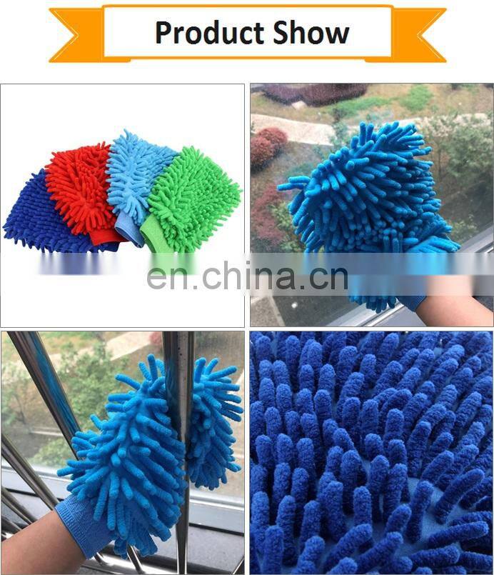 Microfiber Cleaning Glove Car Cleaning Gloves