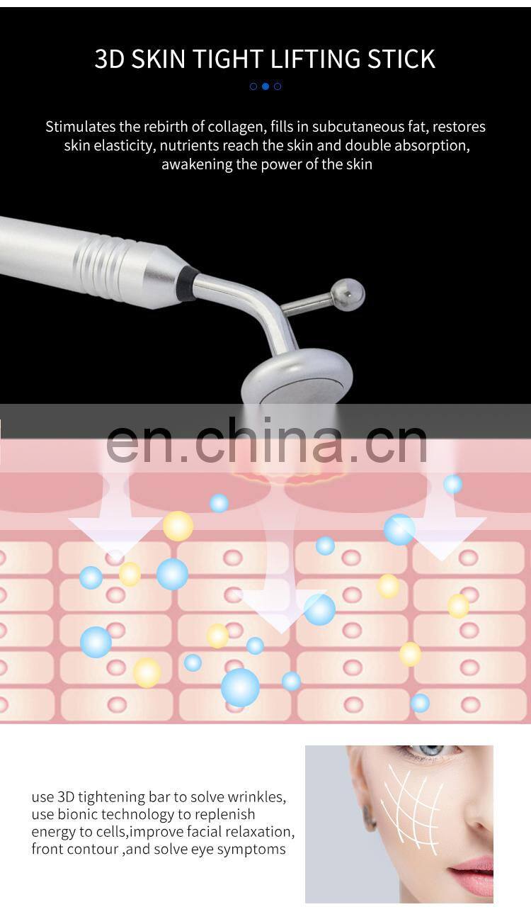 Multi-functional BIO Microcurrent Roller Massage Beauty Equipment Anti Aging Face Lifting Zoom Out Pores Eye Care Beauty Machine