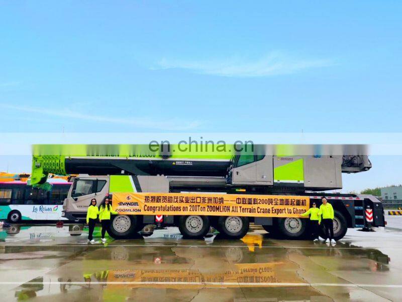 Zoomlion 100 Ton Pickup Truck Crane With Cable Winch ZTC1000