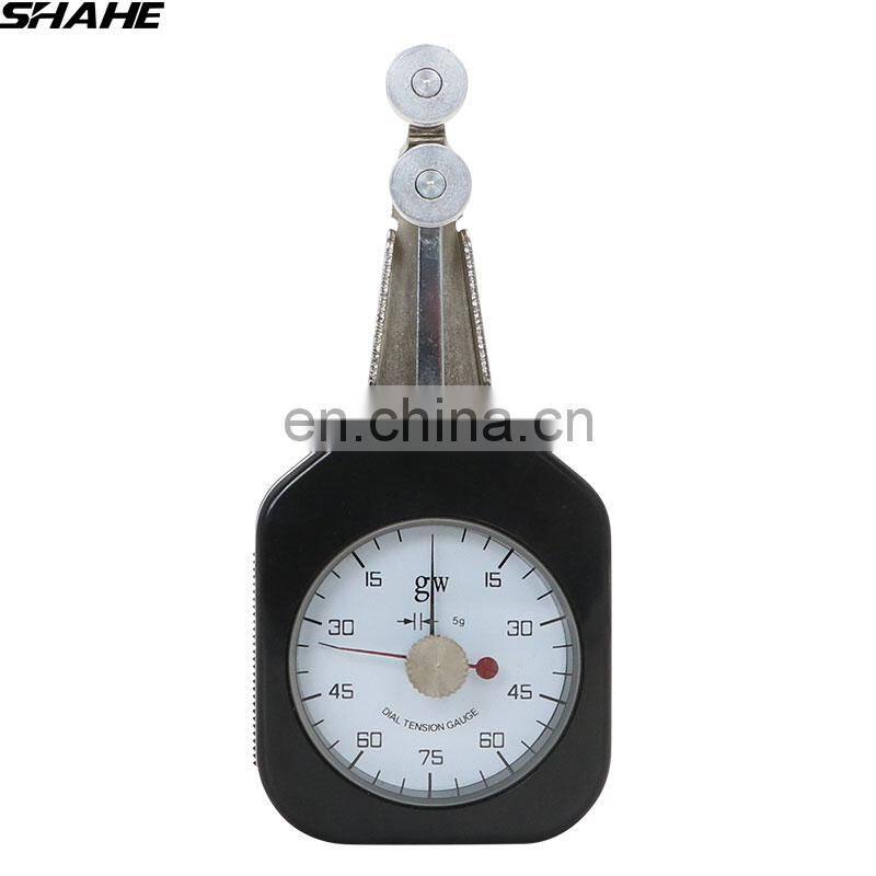 SHAHE DTF Yarn Tension Meter for Textile Industry Dial tension gauge Double Pointer Pressure Tester dial tension meter