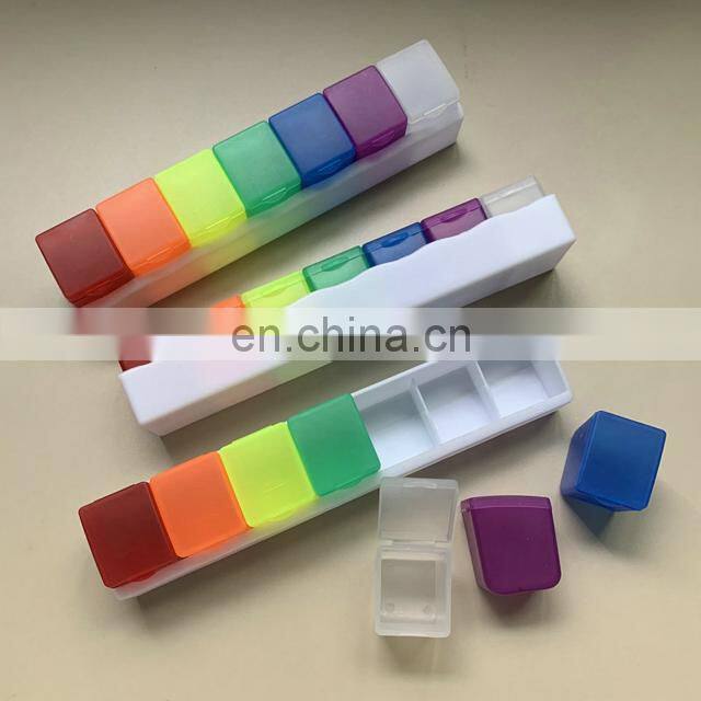 Promotion Weekly Pill Organizer with Separated Compartments