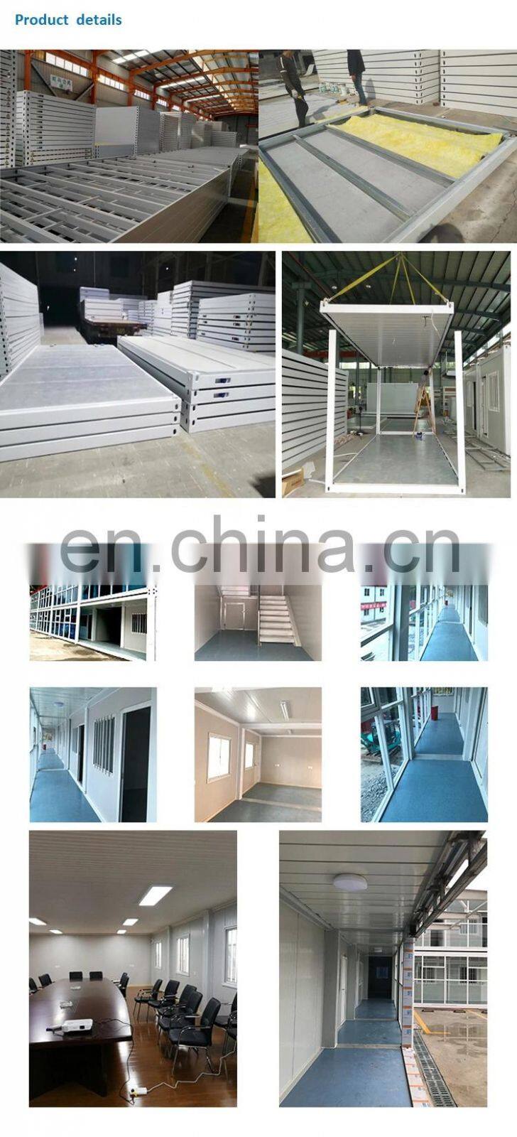 Construction Site Temporary Buildings Cheap Prefabricated Container Shop Best Fabricated Living Shipping Cafe Bar Design 40ft