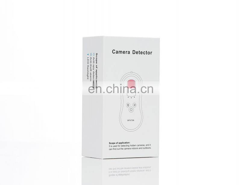 Personal Security Theft Alarm Wireless Camera Detector Motion Vibration Sensor Anti-Spy Camera Detector for Hotel