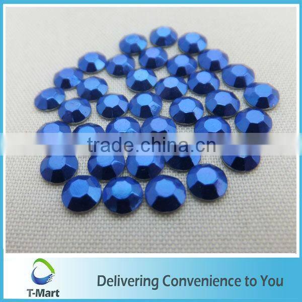 Sapphire hot fix aluminum studs for jeans