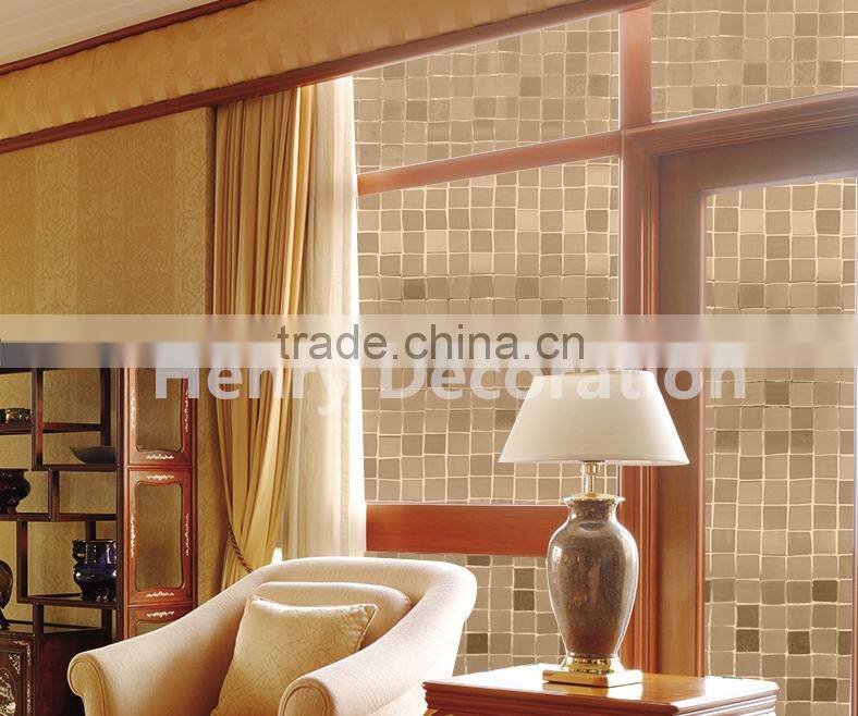 Factory direct sale self-adhesive window safety film for glass decoration