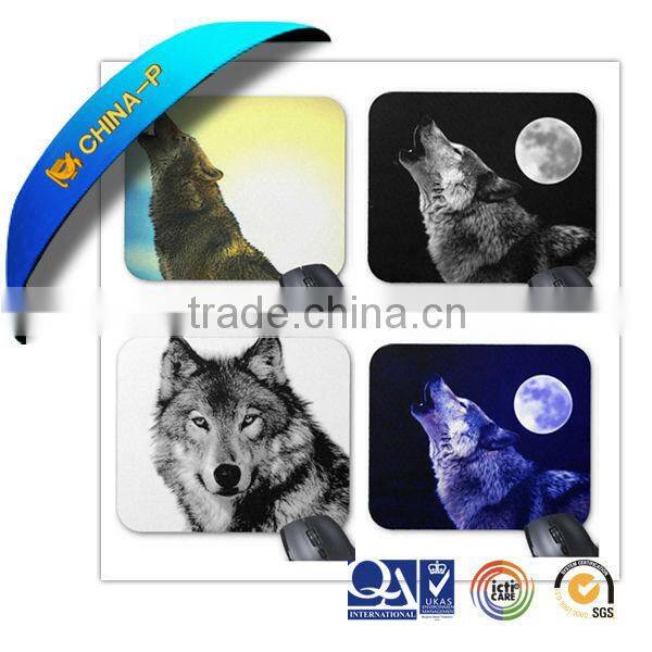 Promotional PVC Backed Mouse Pad with Large Words Printing Area