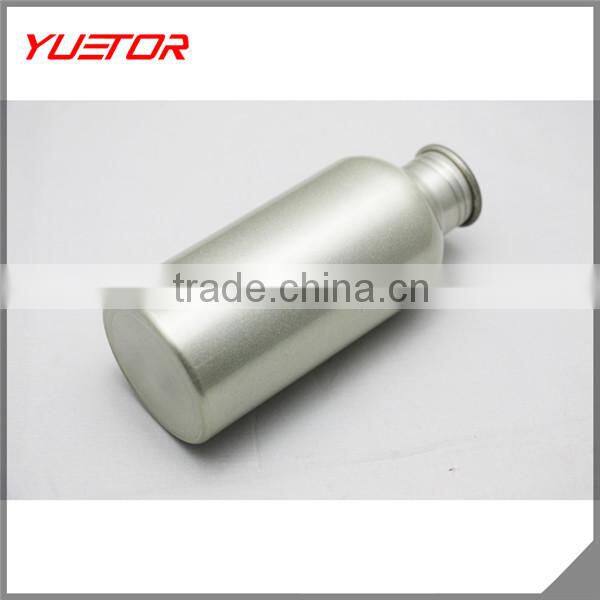 Aluminium Sports Gym Water Bottle 600ml Cycling Hiking Flask on Carabiner