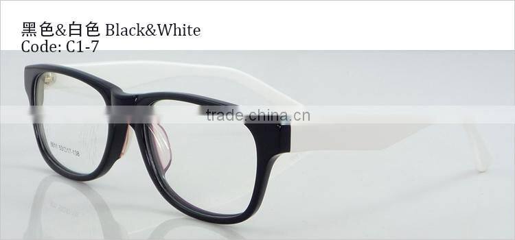 classic big full rim acetate eyeglasses frames for fashion women