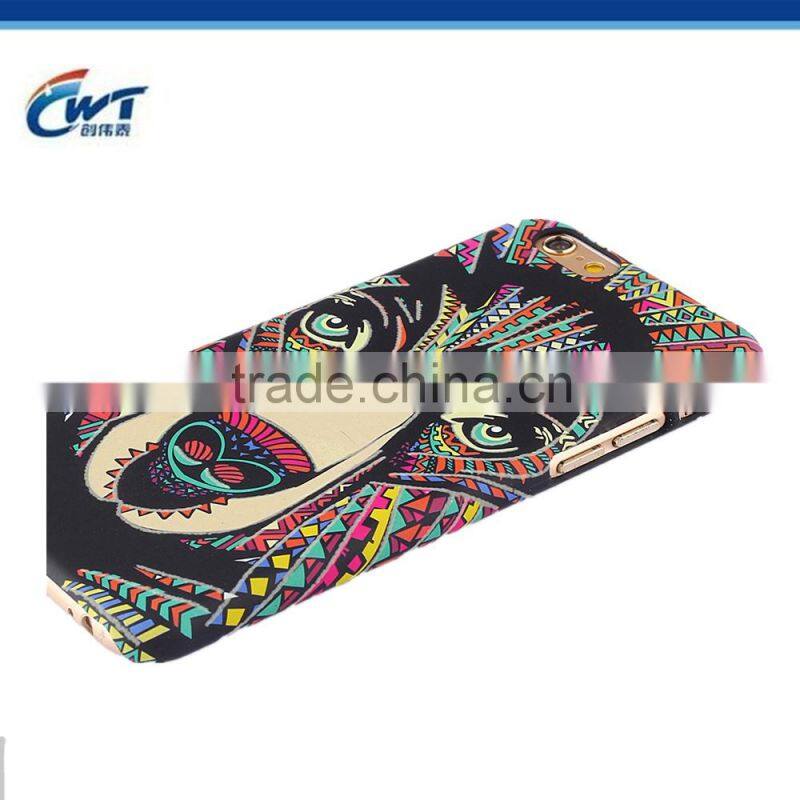 Graphic luminous mobile phone cover 3d for i phone6 plus phone case tpu pc