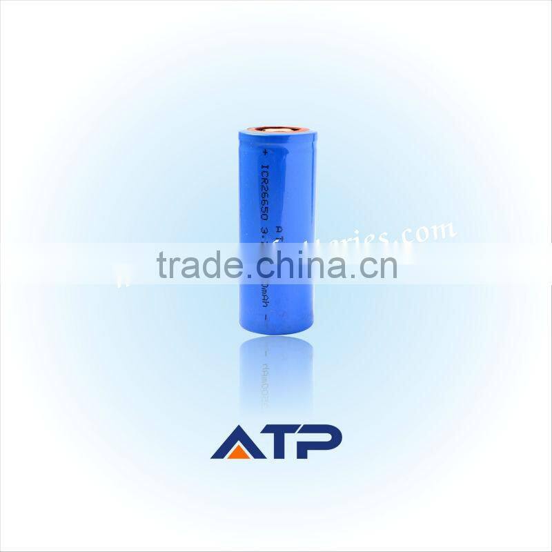 Long lasting battery icr26650 3500mAh 3.7v rc helicopter battery / 3.7v rc hobby battery / rc car battery