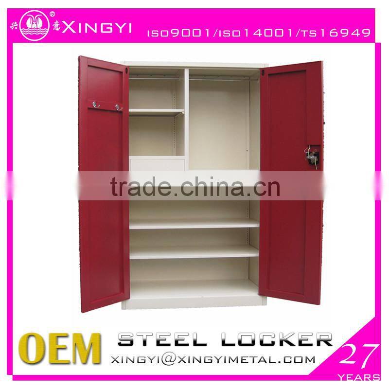 China steel locker/wardrobe steel locker/best selling steel locker