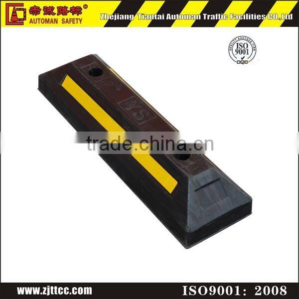 Perfect Parking Lots Solution Economy Solid Rubber Parking Stop