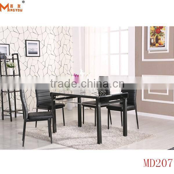 cheap simple glass dining table designs