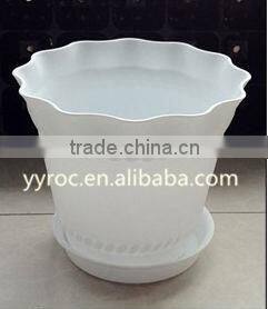table plastic flower pot