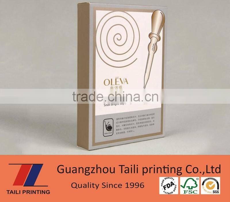 Custom fancy cosmetic box