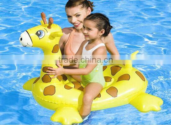 Inflatable animal floating rider