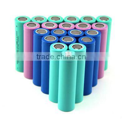 UN38.3 approved 18650 battery 3.6V 3.7V 2000mah 2200mah 2600mah