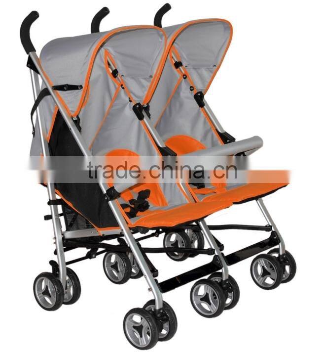 top level baby twin stroller aluminum