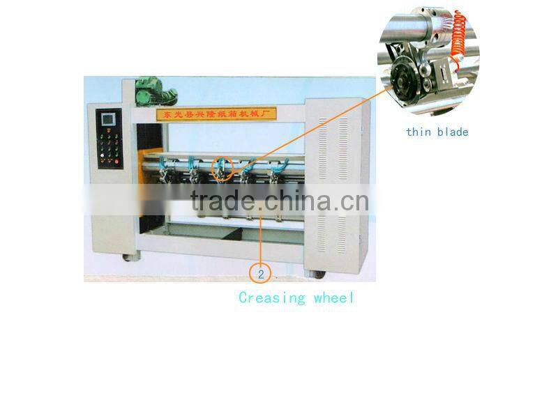 thin blade slitter scorer machine