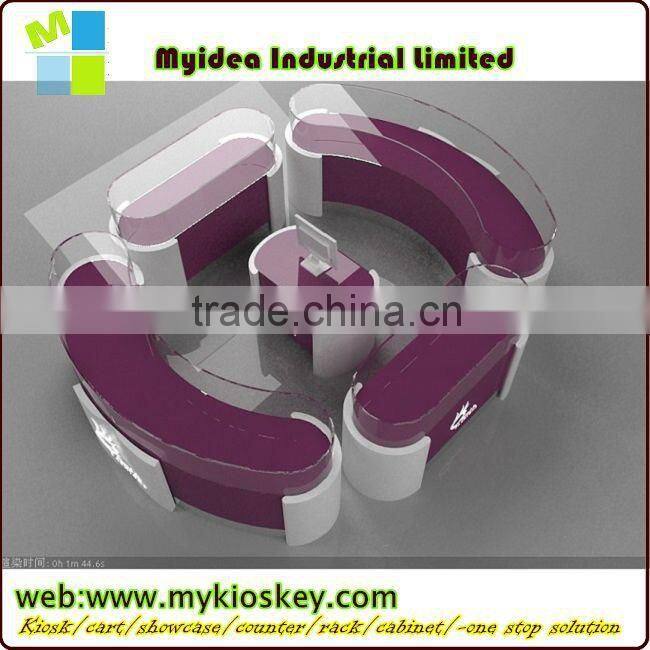 Foshan cheap wooden mirrored jewelry cabinet