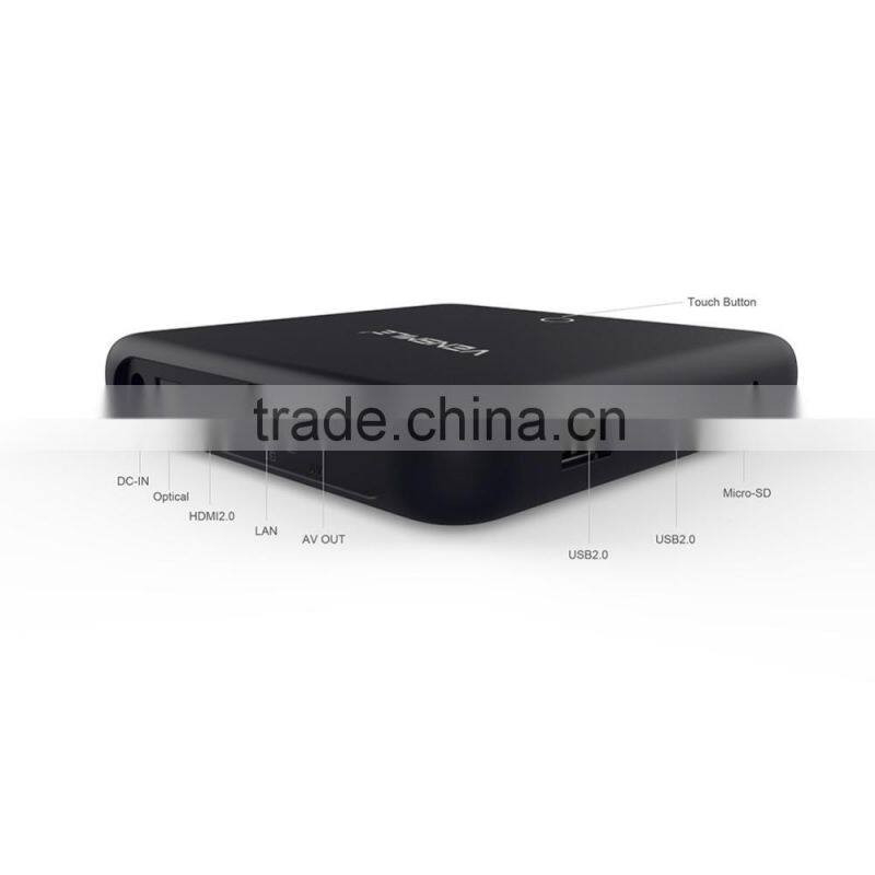 Vensmile U1 Remix S905 Remix 2.0 OS TV BOX Amlogic S905 Quad-Core 2G/32G HD 1080P 4k satellite receiver
