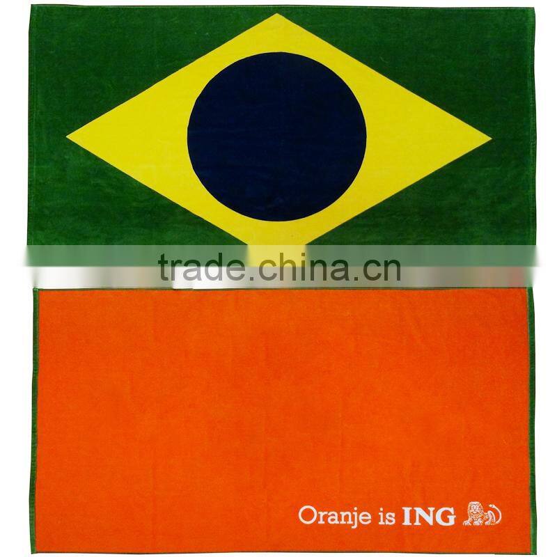 Factory Price Cotton Flag Wholesales Beach Towel