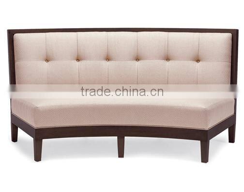 Comfortable high class restaurant booth sofa XY0153