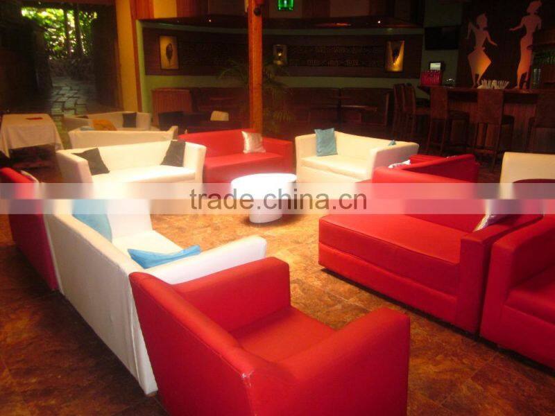 Elegant high back lounge wedding furniture set XYN432