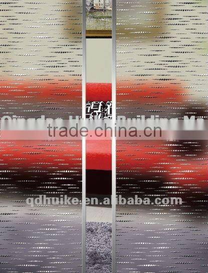 coated glass/ice carving titanium glass for decoration