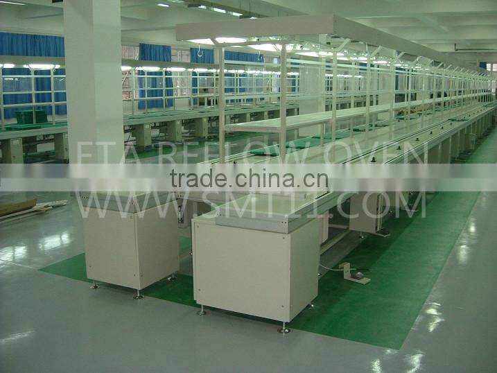 Half-Automatic PCB assembly line,ESD metal led light assembly line,auto assembly line,Electronics assembly line