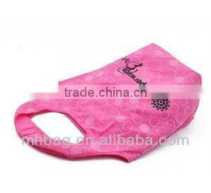 210D polyester foldable shopping bag