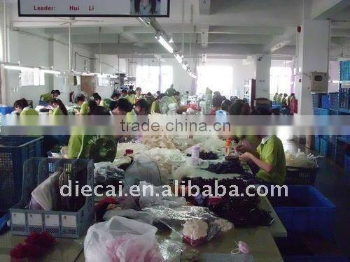 yellow silk flower hair accessories