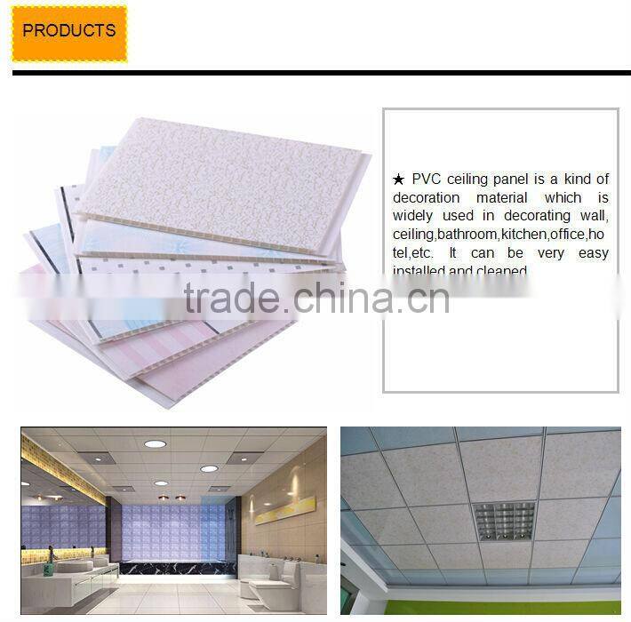 Decorative material PVC panels for indoor decoration