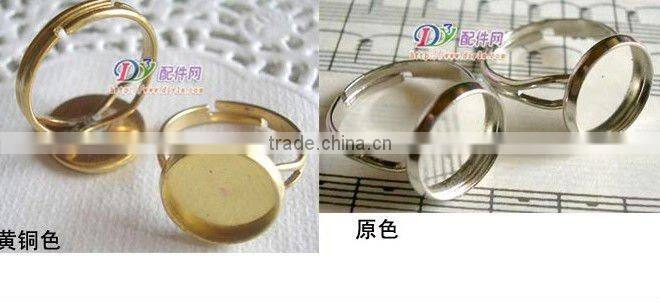 sterling silver ring settings without stones